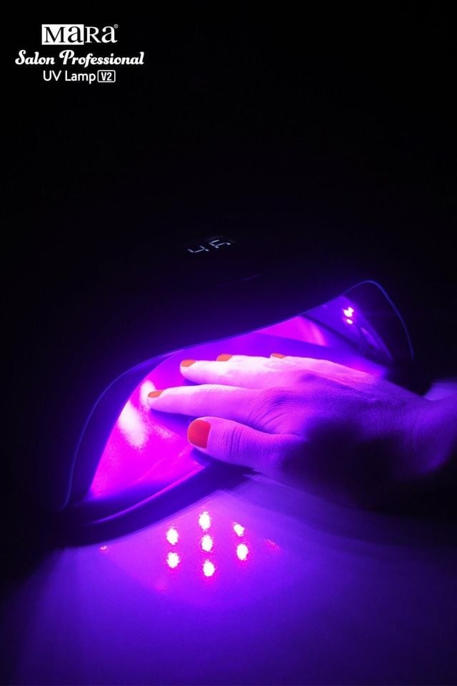 Mara Salon Professional Kalıcı Oje Kurutucu Uv Lamba 168 Watt jel tırnak ve protez tırnak
