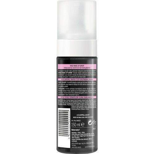 Nivea Yüz Yıkama Köpüğü Micellair Expert 150 ml Suya Dayanıklı