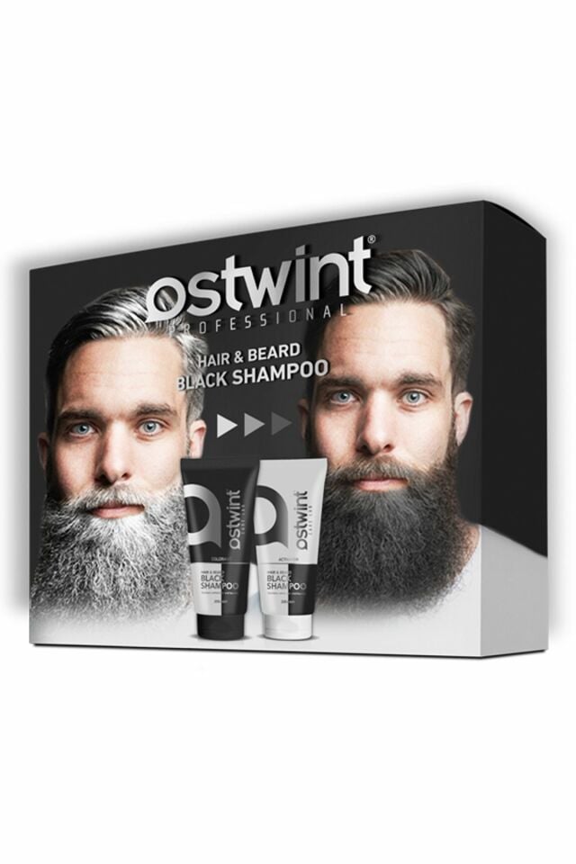 Ostwint Black Şampuan Saç Siyahlaştırıcı Set 200 Ml