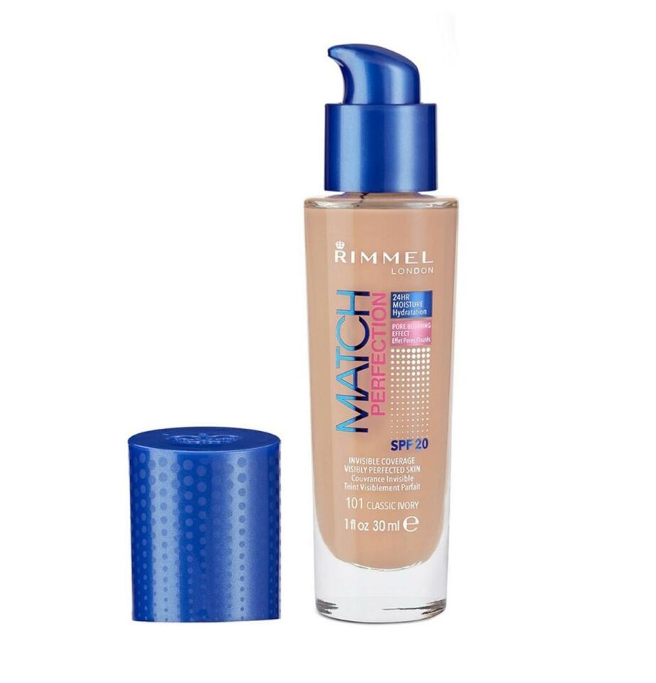 Rimmel Fondöten Match Perfection 101 Classic Ivory