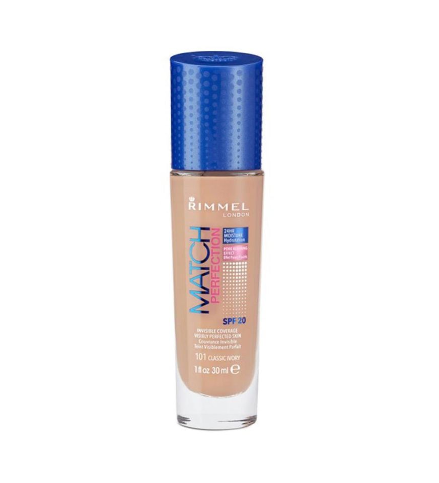 Rimmel Fondöten Match Perfection 101 Classic Ivory