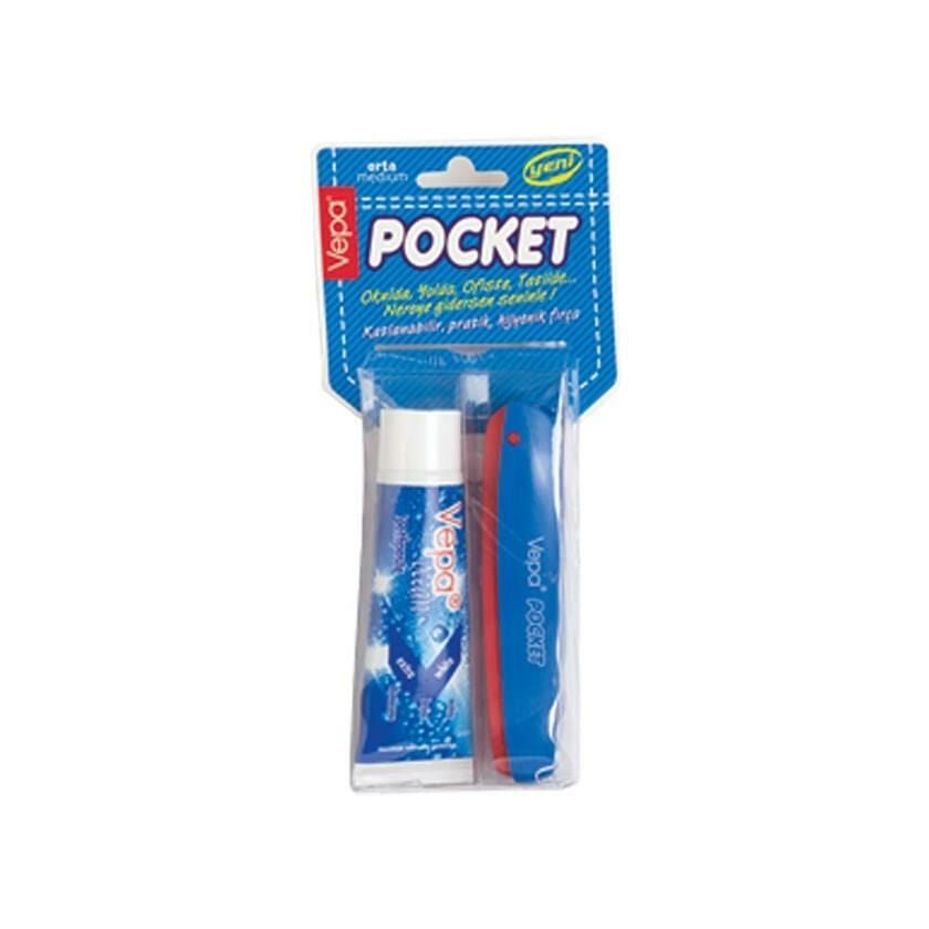Vepa Diş Fırçası+Diş Macunu 25 ml Seyahat Set