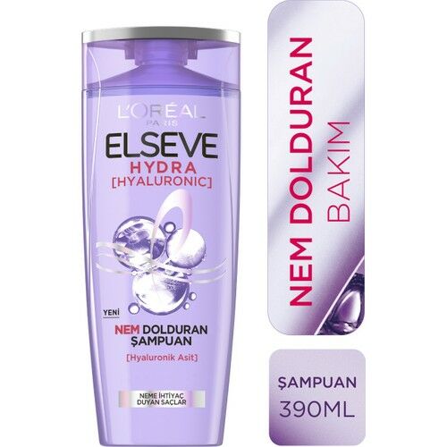 Loreal Elseve Hydra [Hyaluronic] Nem Dolduran Şampuan 390 ml