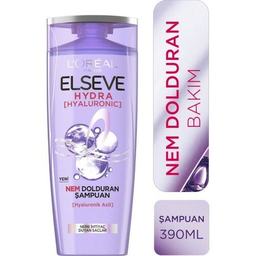 Loreal Elseve Hydra [Hyaluronic] Nem Dolduran Şampuan 390 ml