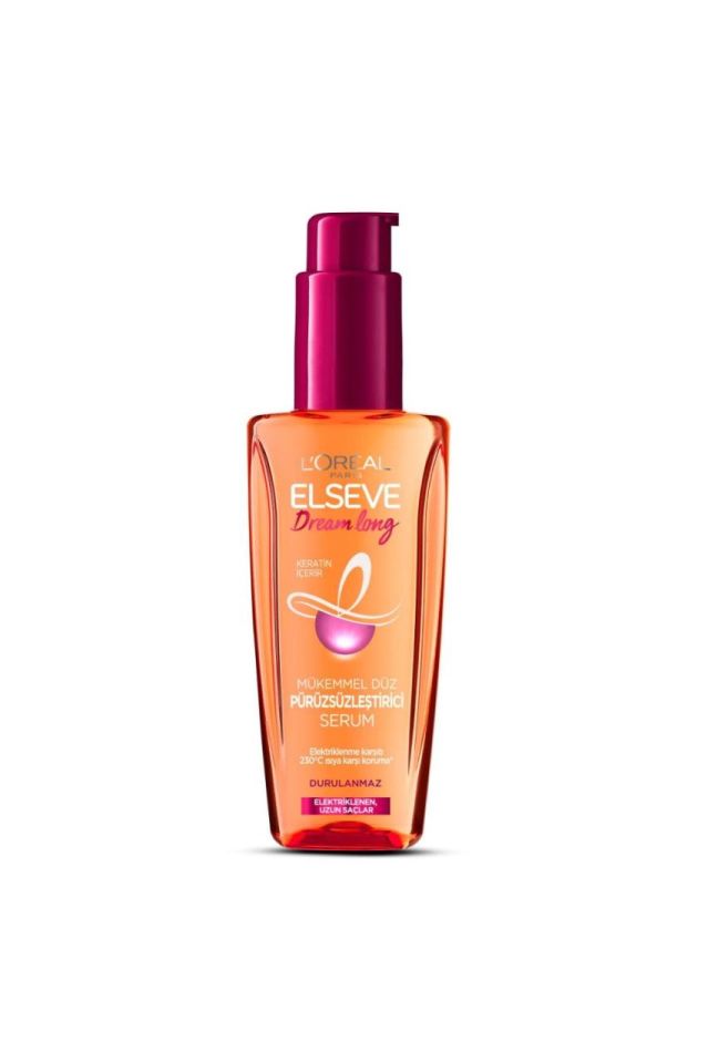 LOreal Paris Elseve Dream Long Mükemmel Düz Pürüzsüzleştirici Serum 100 Ml