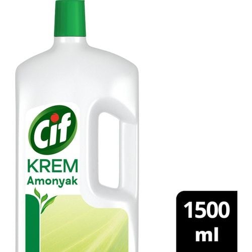 Cif Krem 1500 Ml Amonyak Krem Yüzey Temizleyici