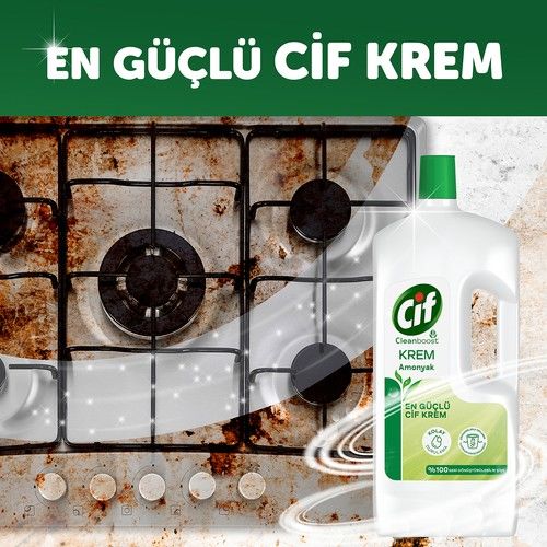 Cif Krem 1500 Ml Amonyak Krem Yüzey Temizleyici