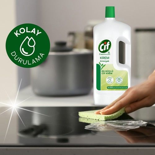 Cif Krem 1500 Ml Amonyak Krem Yüzey Temizleyici