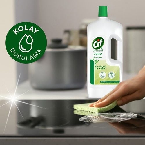 Cif Krem 1500 Ml Amonyak Krem Yüzey Temizleyici