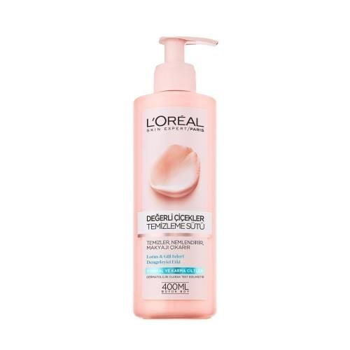 Loreal Değerli Çiçekler Temizleme Sütü 400 Ml Normal Karma