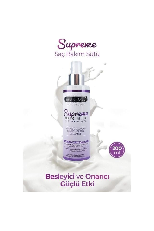 Morfose Supreme Saç Bakım Sütü 300 Ml