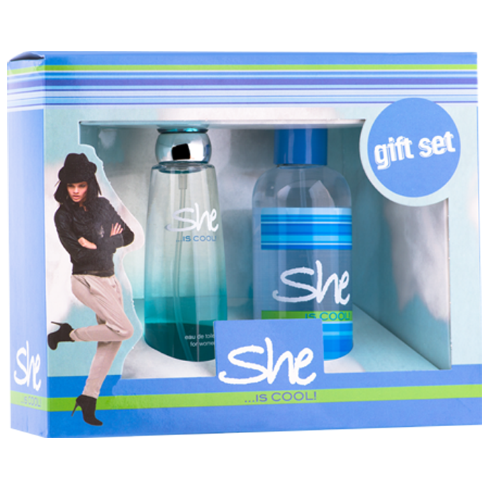 She Cool Set 50 ml Edt + 150 ml Body Mist