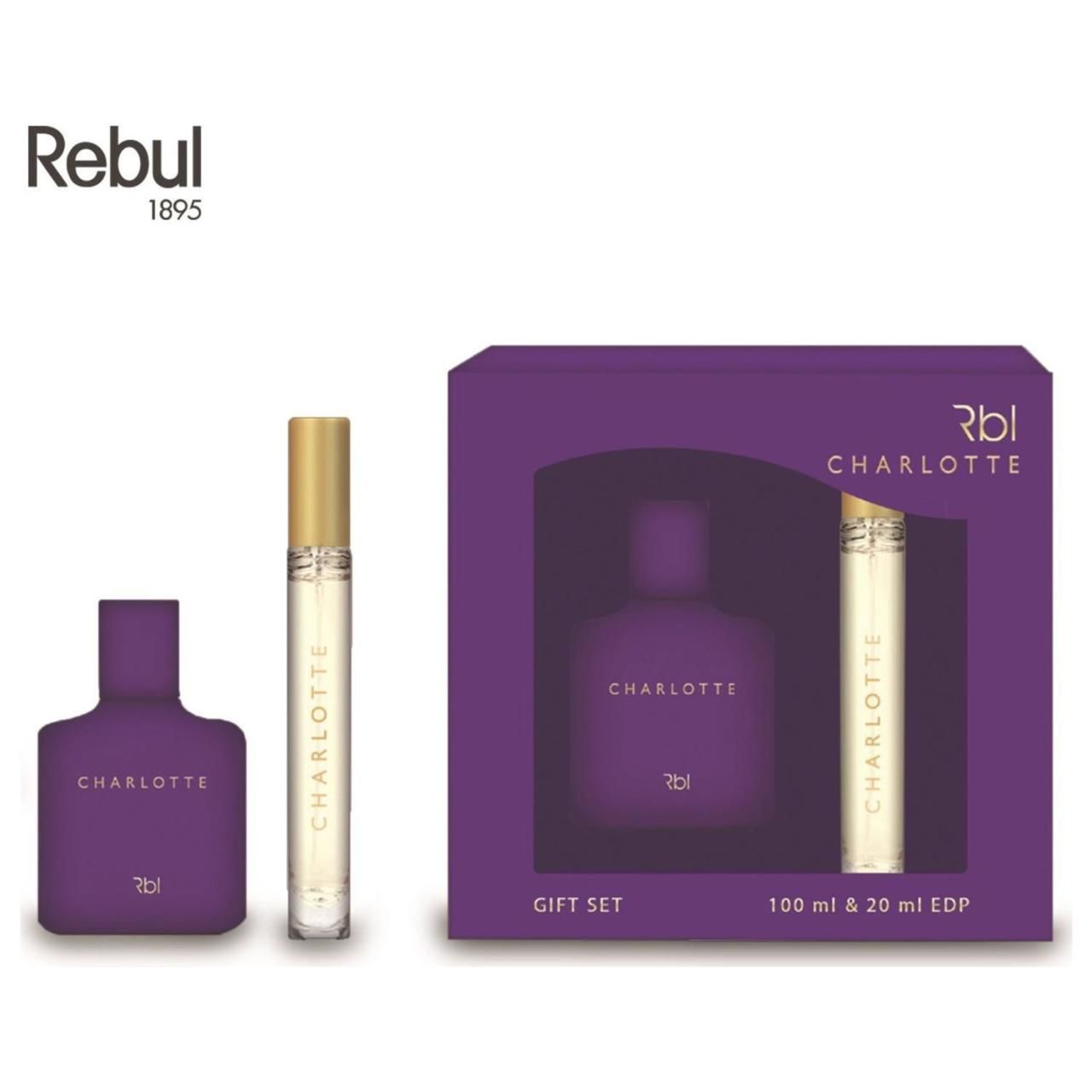 Rebul Charlotte Edp 100 ml Kadın Parfüm + Kalem Parfüm 20 ml