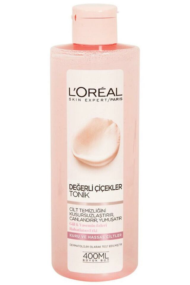 Loreal Değerli Çiçekler Tonik Kuru Ve Hassas Ciltler 400 Ml