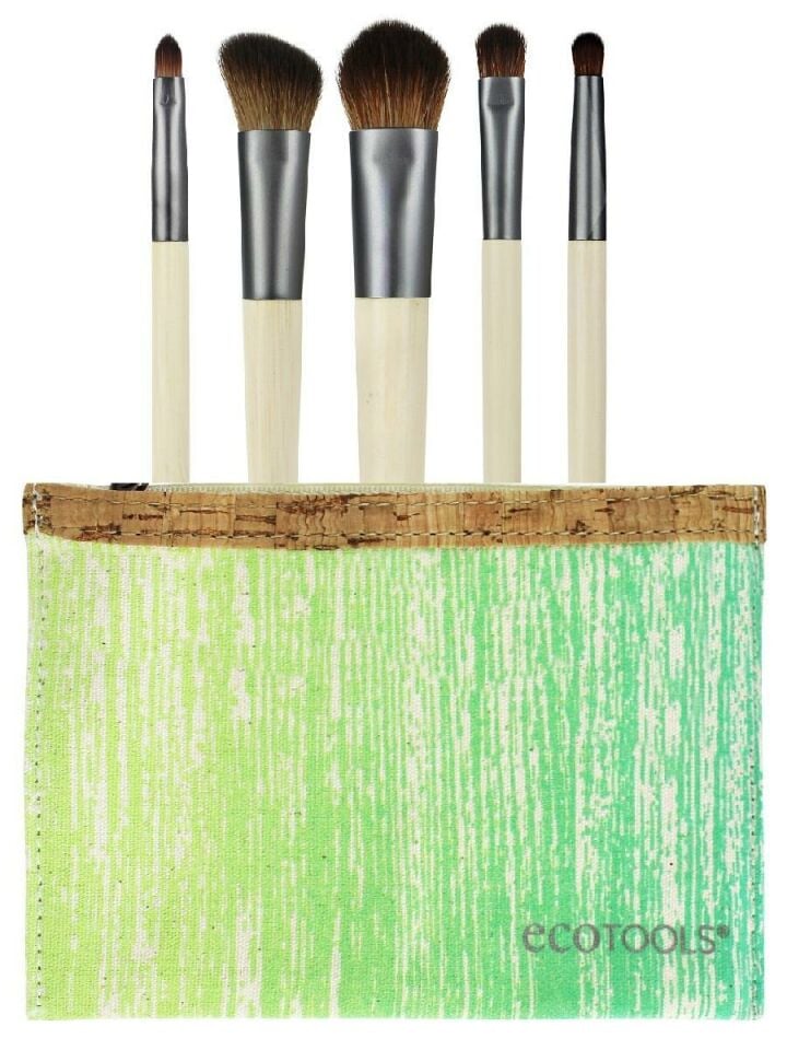 Ecotools Taklon Kıl ve Bamboo Doğal Makyaj Fırça Seti