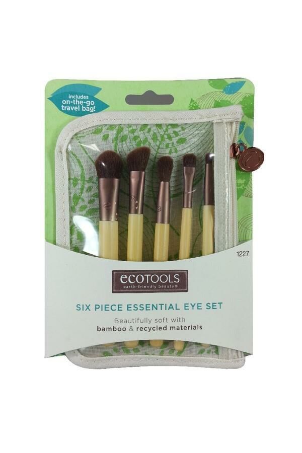 Ecotools Taklon Kıl ve Bamboo Doğal Makyaj Fırça Seti