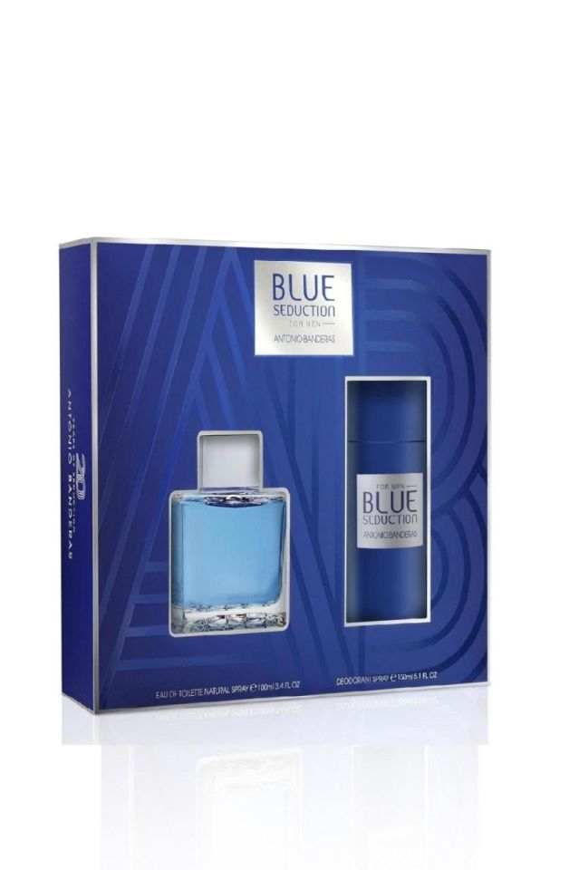 Antonio Banderas Blue Seduction Erkek Parfüm 100 ml + 150 ml Deo Set