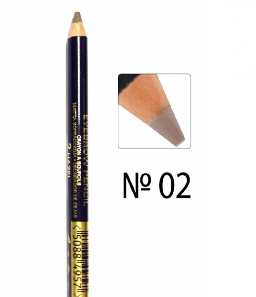 Max Factor 02 Hazel Açık Kestane Rengi Kaş Kalemi - Eyebrow Pencil