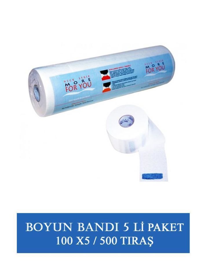Timpa Saç Tıraşı Boyun Bandı 5 li
