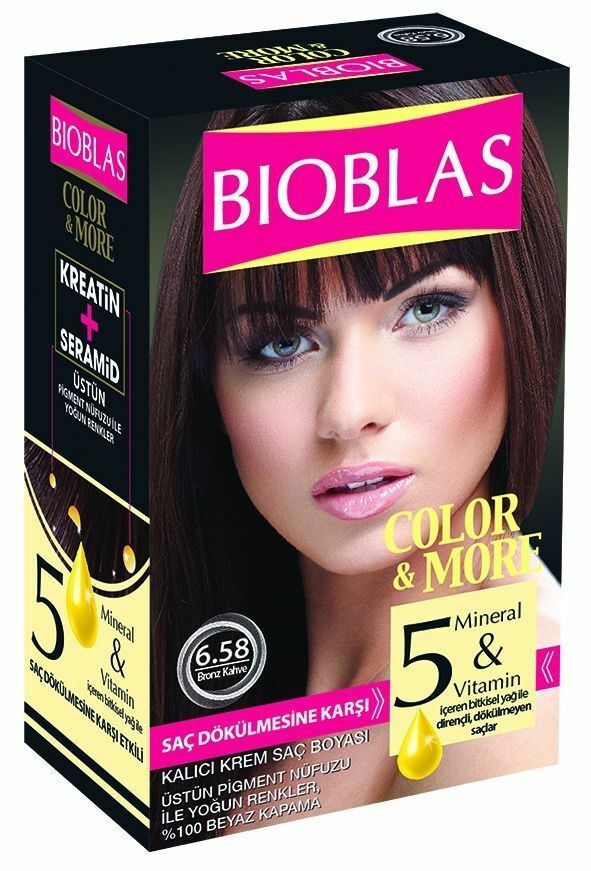 Bioblas Saç Boyası 6.58 BRONZ KAHVE
