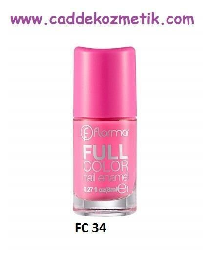 FLORMAR FULL COLOR OJE FC34 PEMBE