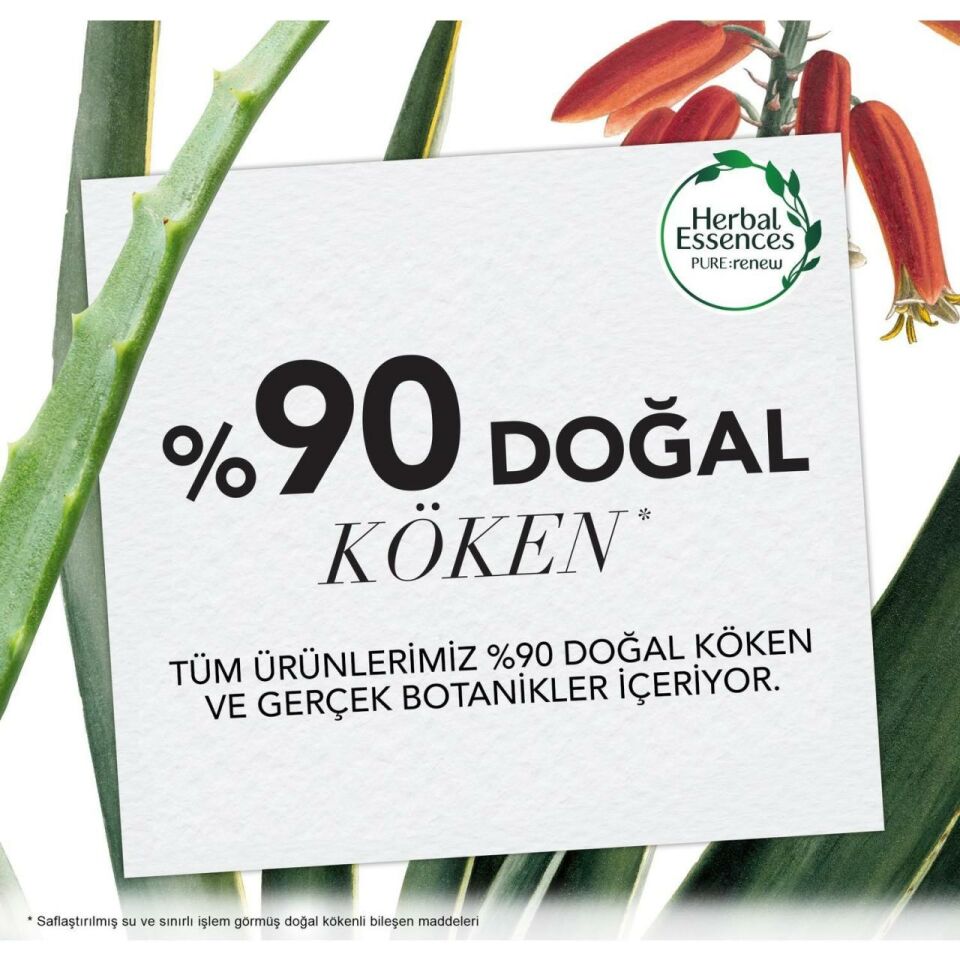 Herbal Essences Saç Bakım Kremi Çarkıfelek Çiçeği Ve Pirinç Sütü 360 Ml