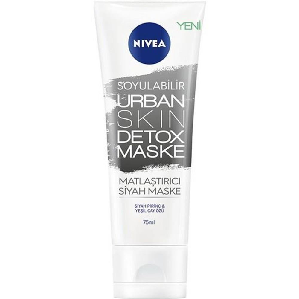 Nivea Urban Detox Skın Soyulabilir Matlaştırıcı Siyah Maske 75 Ml