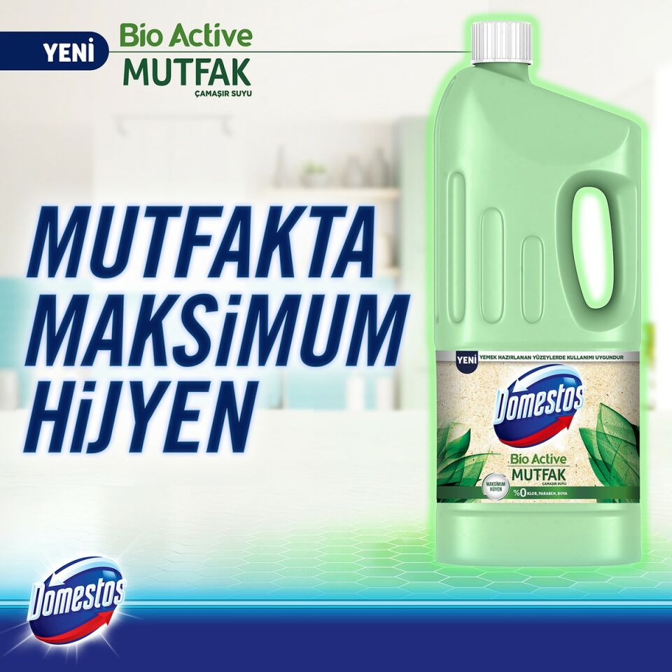 Domestos Çamaşır Suyu Bio Active Mutfak 1850 Ml