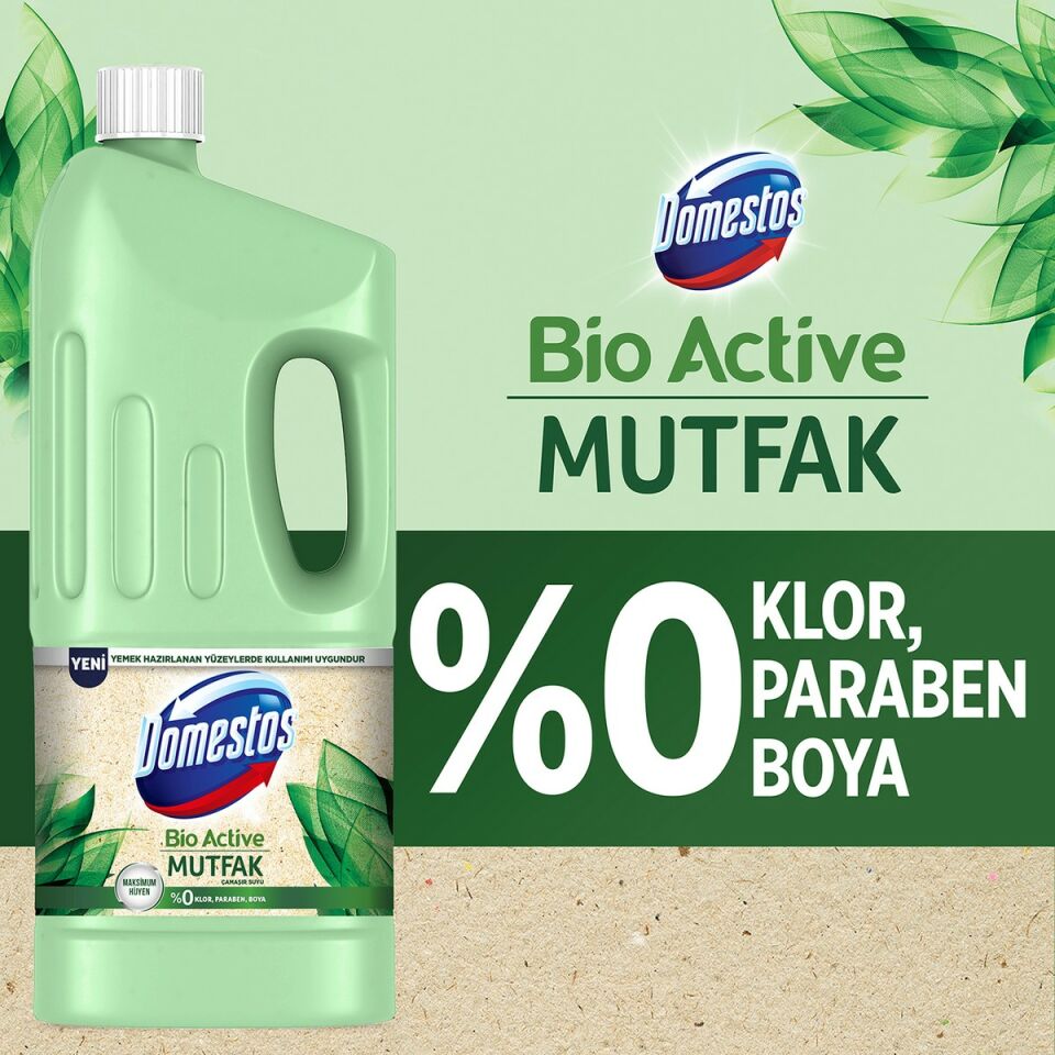 Domestos Çamaşır Suyu Bio Active Mutfak 1850 Ml