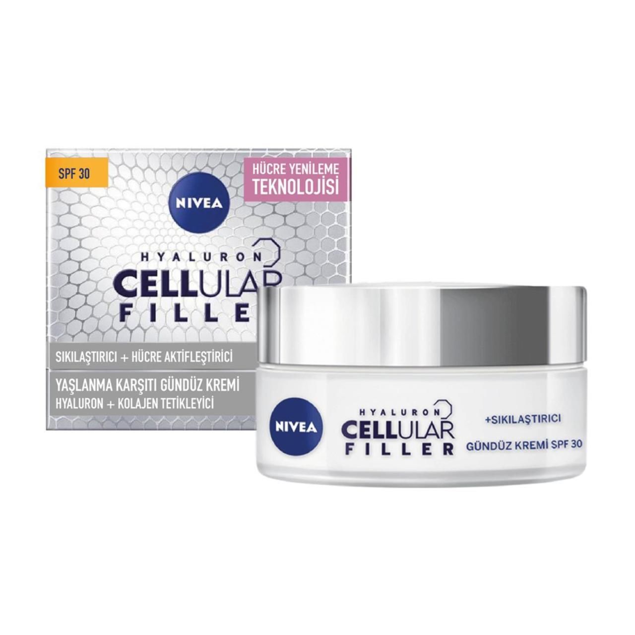 Nivea Cellular Yaşlanma Karşıtı Gündüz Kremi Spf 15 Hücre Yenileme 50 ml