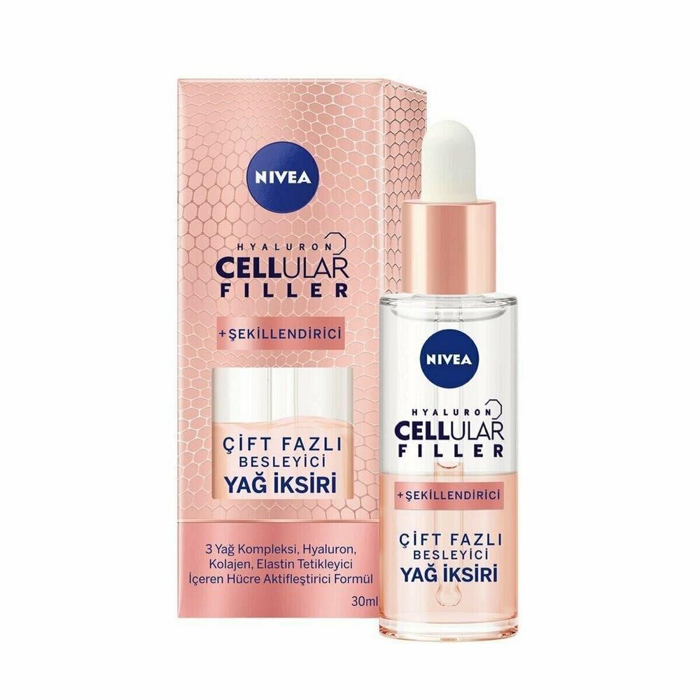 Nivea Cellular Fıller Çift Fazlı Besleyici Serum Yağ İksiri 30 Ml