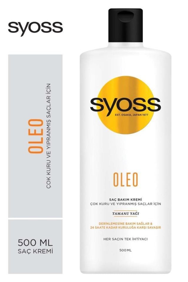Syoss 500 Ml Saç Kremi Aloe