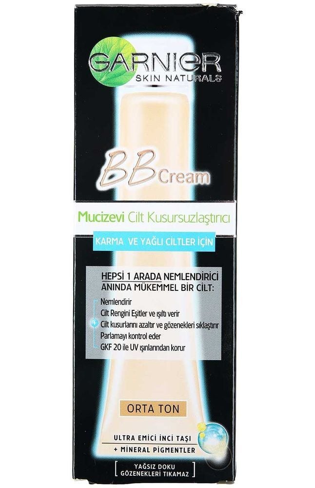 Garnier BB Krem Orta Ton 40 ml Yağlı ve Karma