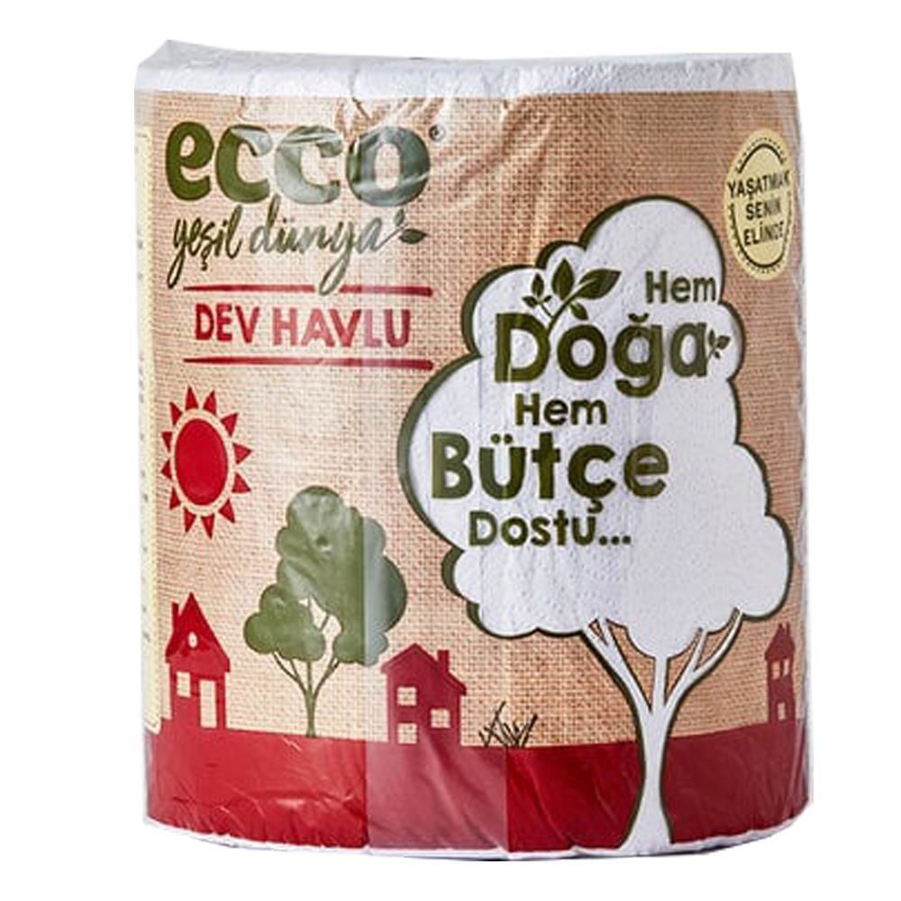 Ecco Jumbo Towel 1=7 Dev Rulo Kağıt Havlu