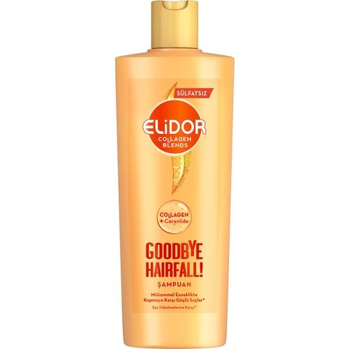 Elidor Collagen Blends Sülfatsız Saç Bakım Şampuanı Goodbye Hairfall Saç Dökülmelerine Karşı 350 ml