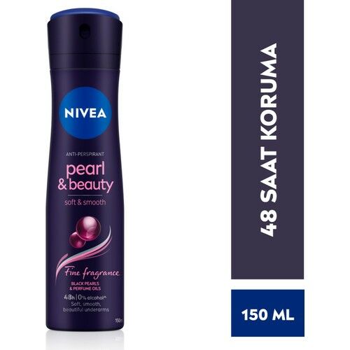 Nivea Deodorant 150 Ml Kadın Pearl Beauty Fine Fragrance,48 Saat Anti-perspirant Koruma