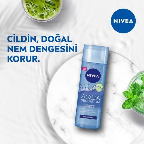 Nivea Aqua Sensation Canladırıcı Yüz Temizleme Jeli 200ml