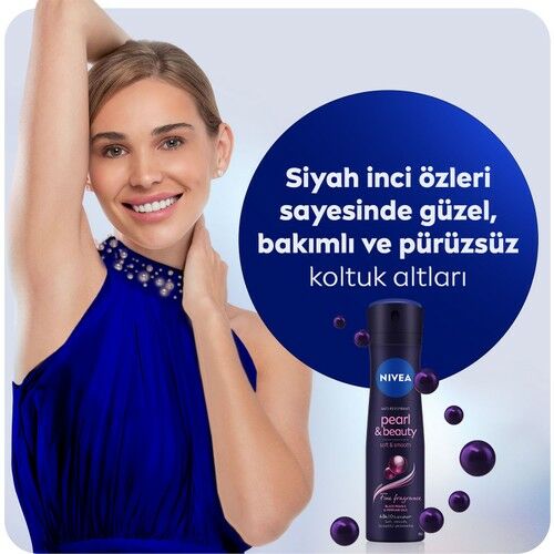 Nivea Roll-on 50 Ml Kadın Pearl Beauty Fine Fragrance,48 Saat Anti-perspirant Koruma