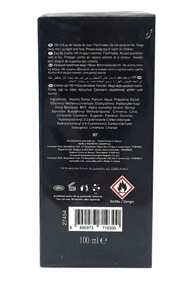 HuncaLife Pour Homme Niche Erkek Edt 100 Ml - City Men