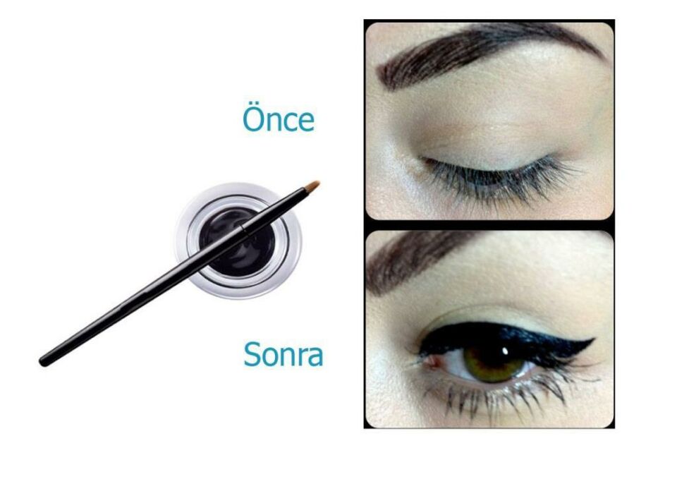 Xp Siyah Jel Eyeliner Fırçalı