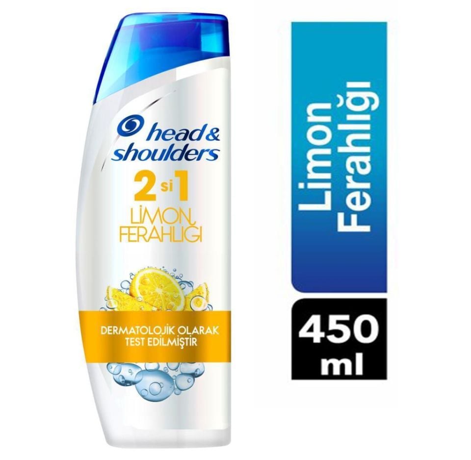 Head Shoulders 2 IN 1 Şampuan 450 ml Limon Ferahlığı