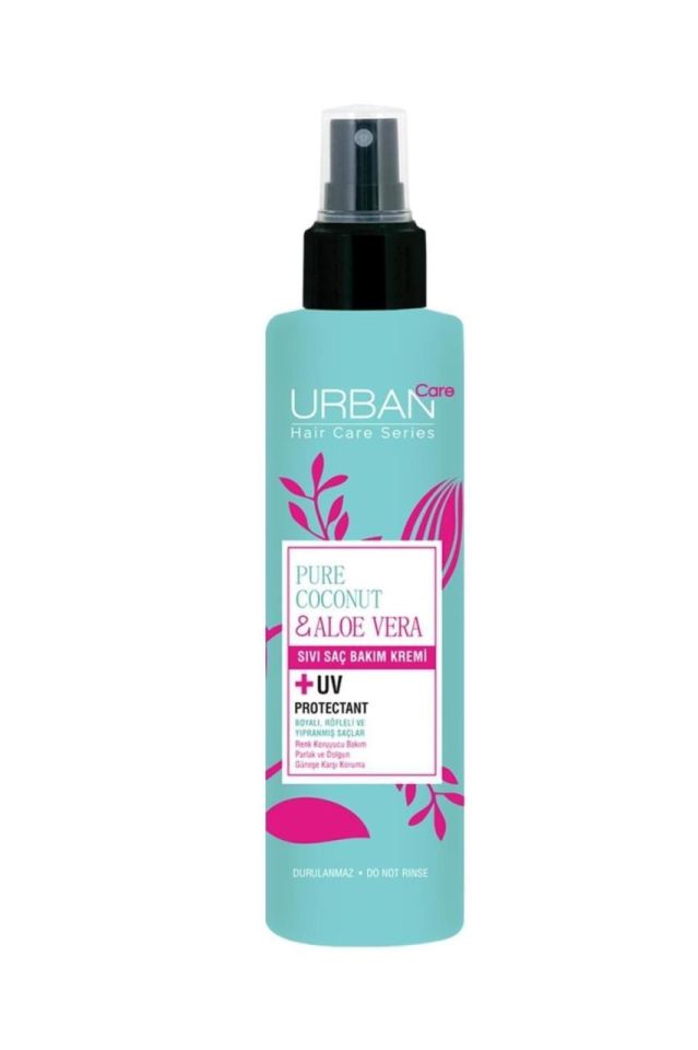 Urban Care Sıvı Saç Kremi 200 ml Saf Hindistan Cevizi Yağı Aloe Vera İçeren Renk Koruyucu