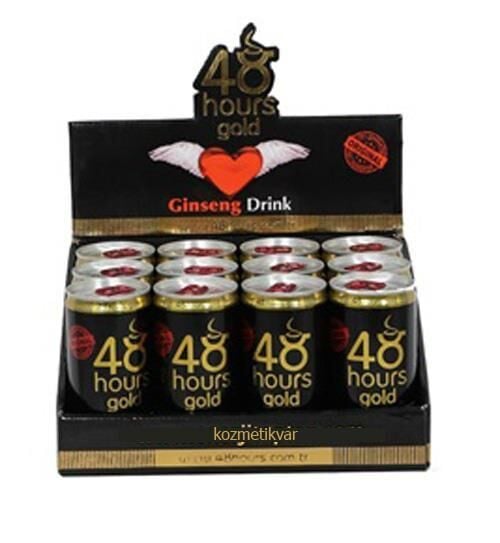 48 Hours Gold Enerji İçeceği 150ml Ginseng Drink 12 li Paket
