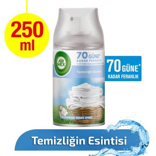Air Wick Yedek Sprey 250 Ml Temizliğin Esintisi