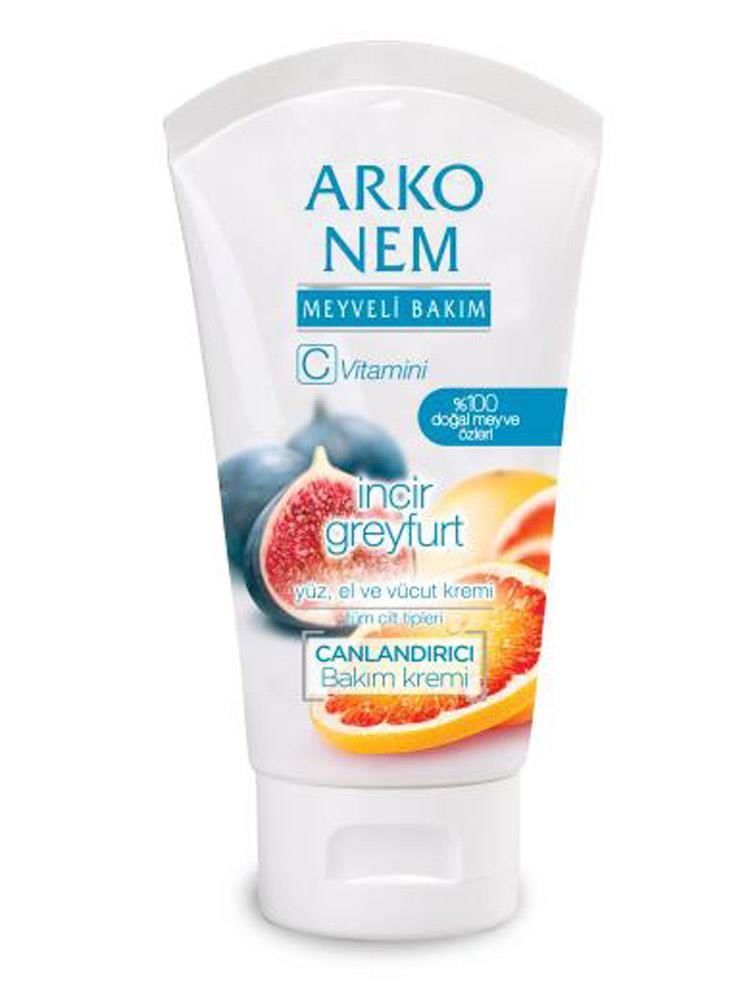 Arko Nem Meyveli Bakım Kremi 75 ml İncir Greyfurt