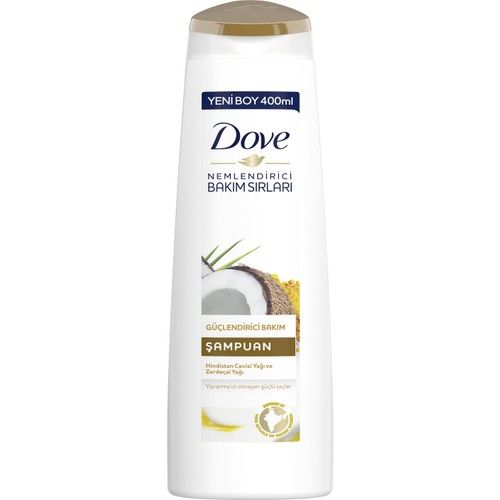 Dove Şampuan Hindistan Cevizi ve Zerdeçal Yağı 400 ml