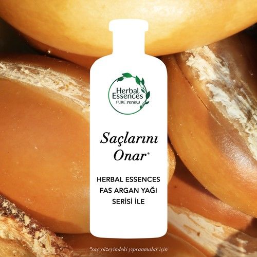 Herbal Essences Şampuan Onarıcı Fas Argan Yağı 400 ml