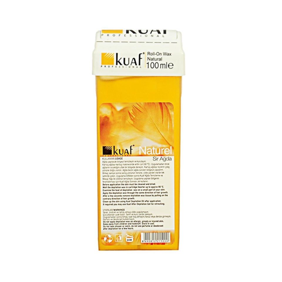 Kuaf Kartuş Sir Ağda 100 ml Natural
