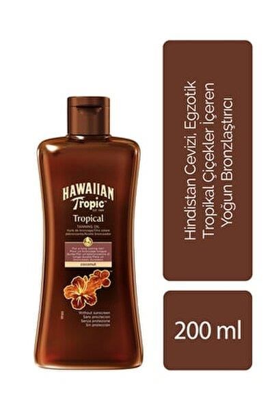 Hawaiian Tropic Coconut Spf 0 Bronzlaştırıcı Yağ 200 Ml