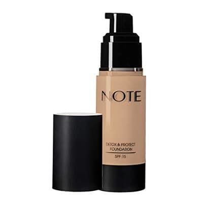 Note Detox Protect Apricot 07 Koruyucu Etkili Fondöten